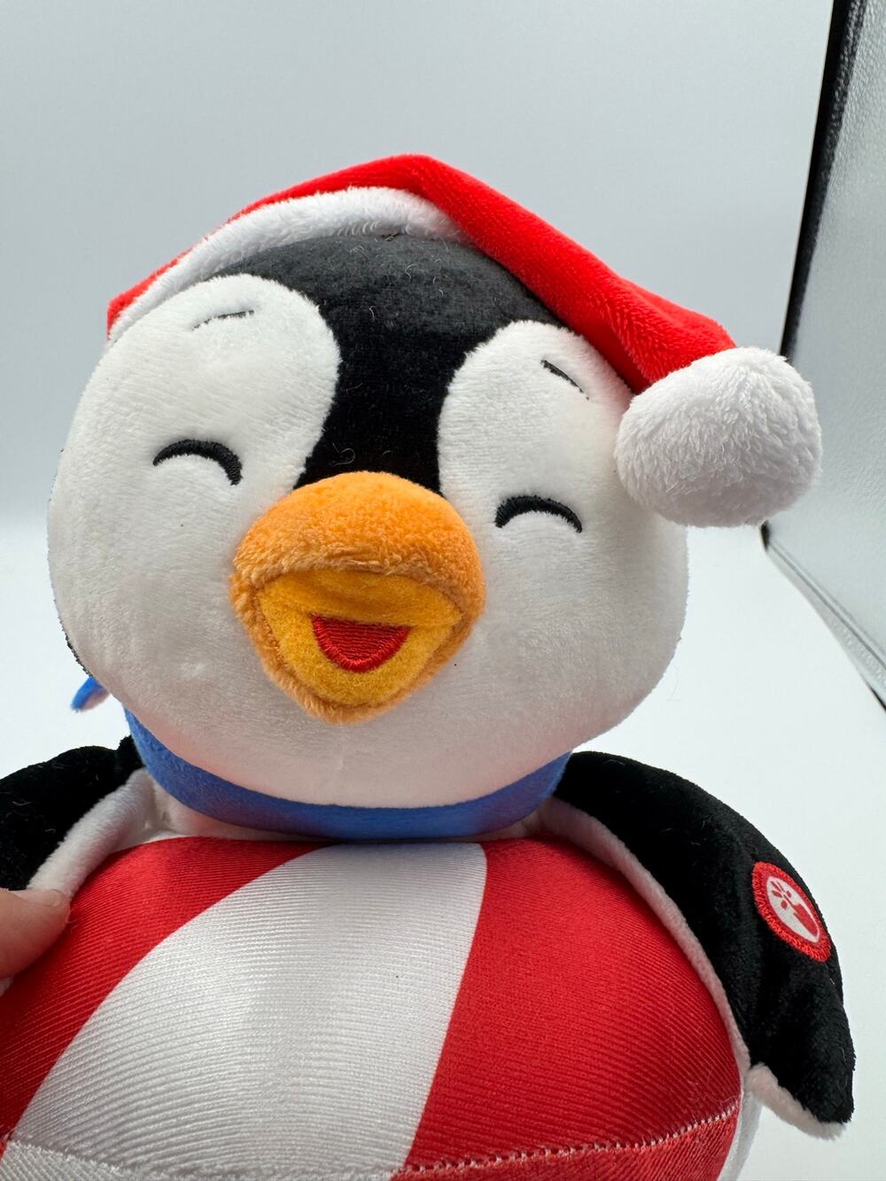 Hallmark Playful Penguins Sledding All The Way Animated Musical Christmas Plush